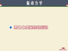 兩自由度系統的受迫振動