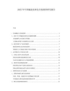 2025年中國(guó)磁波祛斑儀市場(chǎng)調(diào)查研究報(bào)告
