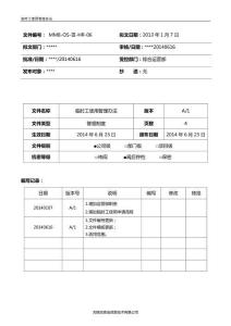 臨時(shí)工使用管理辦法