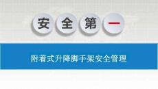 附著式升降腳手架安全管控講解