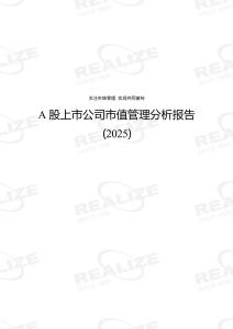 A股上市公司市值管理分析報(bào)告2025