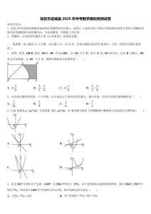 龍巖市連城縣2025年中考數(shù)學(xué)模擬預(yù)測試卷含解析