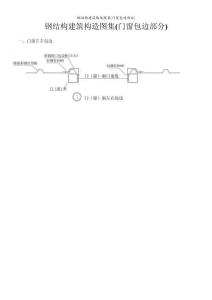 鋼結(jié)構(gòu)建筑構(gòu)造圖集(門窗包邊部分)