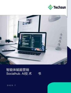 Techsun：2025年智能體賦能營銷Socialhub.AI技術??書