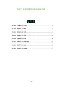 高效三尖瓣環成形術藥物輔助方案-洞察及研究