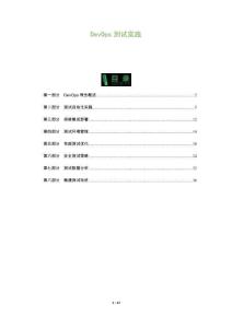 DevOps測試實踐-洞察及研究