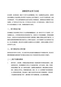 波斯語專業(yè)實習(xí)總結(jié)