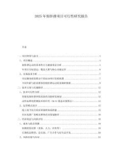2025年俯臥撐項(xiàng)目可行性研究報(bào)告