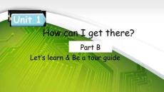 人教PEP 六年級英語上冊Unit1 Part B（2） Let's learn & Be a tour guide