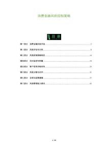 消費金融風險控制策略-洞察及研究