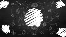 手繪卡通畢業(yè)答辯模板