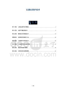 古遺址保護技術(shù)-洞察及研究