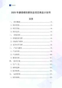 2025年搪瓷碟創(chuàng)新創(chuàng)業(yè)項目商業(yè)計劃書