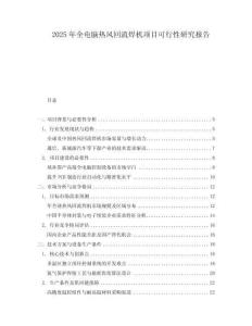 2025年全電腦熱風(fēng)回流焊機(jī)項(xiàng)目可行性研究報(bào)告