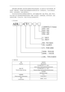 ADL200W ADL400W 系列外置互感器雙回路無線電能表