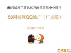 58同城網QQ推廣產品圖文.1