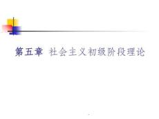 第五章-建設中國特色社會主義總依據(2013版毛概)ppt課件