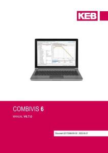 KEB COMBIVIS6用戶使用說明書