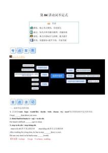 第04講 動詞不定式-【寒假自學(xué)課】2024年八年級英語寒假提升學(xué)與練（人教版）（解析版）