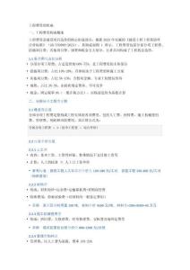 工程費用的組成