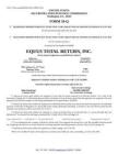 【SEC-2025行業研究報告】Form 10-Q EQUUS TOTAL RETURN INC.