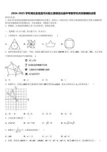 2024-2025學(xué)年湖北省宜昌市長陽土家族自治縣中考數(shù)學(xué)對點(diǎn)突破模擬試卷含解析