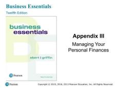 商學精要（第12版）課件  附錄3 Managing Your Personal Finances；附錄4 Unions and Labor Management