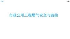 策略 方案 模板市政公用工程燃氣安全與監控文檔 規劃 職業 管理