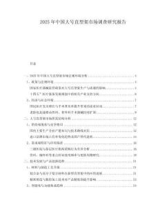 2025年中國(guó)大號(hào)直型架市場(chǎng)調(diào)查研究報(bào)告