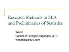 Research Methods研究方法21