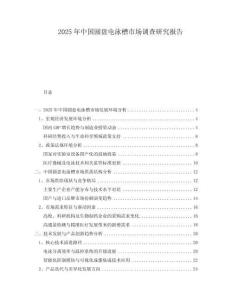 2025年中國圓盤電泳槽市場調(diào)查研究報告