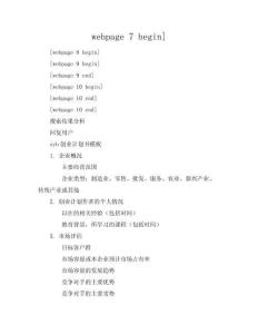 syb創業計劃書-模板