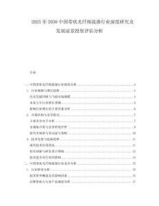 2025至2030中國帶狀光纖熔接器行業深度研究及發展前景投資評估分析
