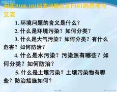化學高一下必修ⅱ綠色化學與環境保護課件(共97張PPT)