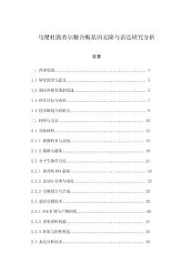 馬纓杜鵑查爾酮合酶基因克隆與表達研究分析