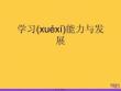 學(xué)習(xí)能力與發(fā)展優(yōu)選ppt資料