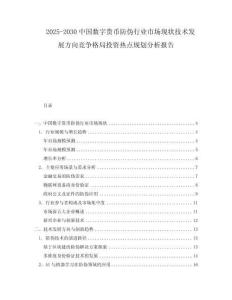 2025-2030中國數(shù)字貨幣防偽行業(yè)市場現(xiàn)狀技術(shù)發(fā)展方向競爭格局投資熱點(diǎn)規(guī)劃分析報告