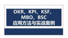 67-績效管理工具全解析：應用方法、區別與實戰案例
