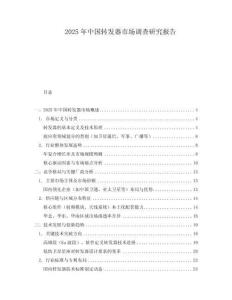 2025年中國轉(zhuǎn)發(fā)器市場調(diào)查研究報告