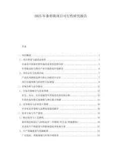 2025年條形鎖項(xiàng)目可行性研究報(bào)告