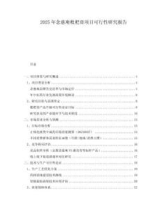2025年念慈庵枇杷膏項(xiàng)目可行性研究報(bào)告