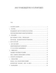 2025年風(fēng)機(jī)盤旋管項(xiàng)目可行性研究報(bào)告