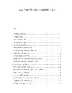 2025年真絲羅紋綢項目可行性研究報告