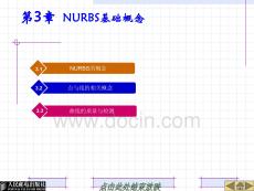 Rhino產(chǎn)品造型設(shè)計(jì)立體化實(shí)例教程（附微課視頻） 第2版 課件 第3章 nurbs基礎(chǔ)概念