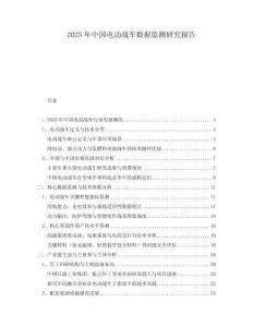 2025年中國(guó)電動(dòng)戰(zhàn)車數(shù)據(jù)監(jiān)測(cè)研究報(bào)告