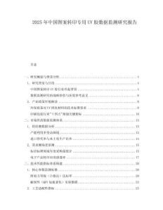 2025年中國圖案轉(zhuǎn)印專用UV膠數(shù)據(jù)監(jiān)測研究報告