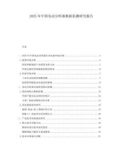 2025年中國(guó)電動(dòng)分料器數(shù)據(jù)監(jiān)測(cè)研究報(bào)告