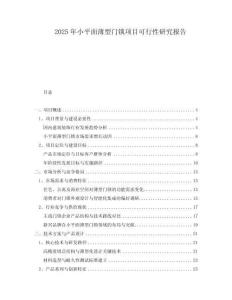 2025年小平面薄型門鎖項目可行性研究報告