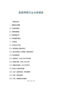 宜宾网吧行业分析报告