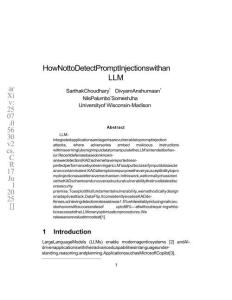 如何避免LLM被提示注入攻擊（英文）